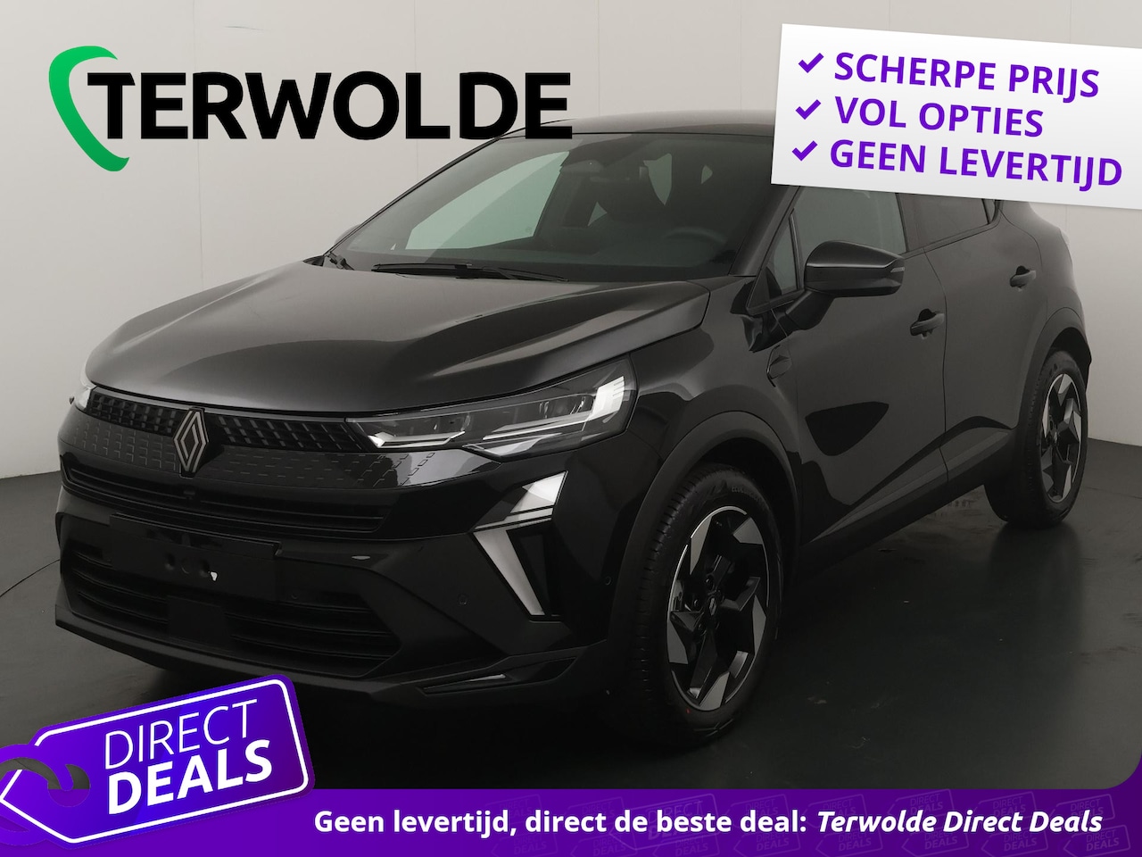 Renault Captur - 1.8 E-Tech full hybrid 160 techno | Pack winter | Pack advanced driving assist | Achteruit - AutoWereld.nl