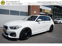 BMW 1-serie - 118I EXECUTIVE M-SPORT ORIGINEEL NEDERLANDS SCHUIF/LKANTELDAK ZWARTE HEMEL ALCANTARA 18INC