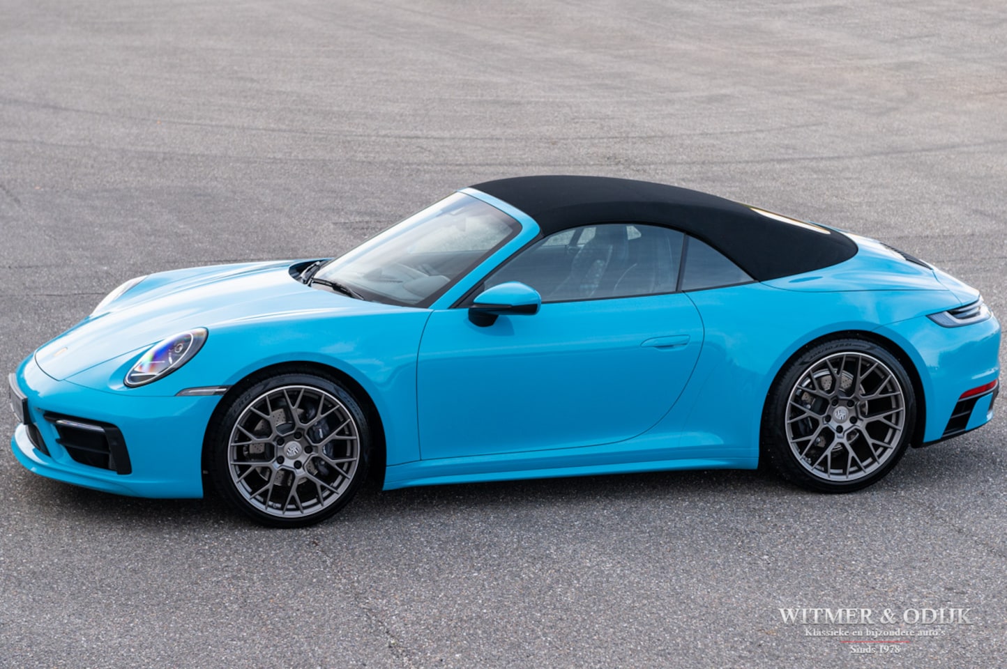 Porsche 911 Cabrio - 3.0 Carrera Miami Blue - AutoWereld.nl