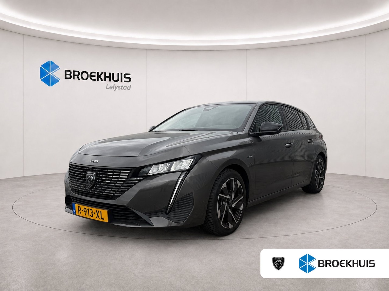 Peugeot 308 SW - 1.6 HYBRID 180PK ALLURE PACK BUSINESS AUTOMAAT / NAVI / LEDER / CLIMA / PDC / 17" LMV / CA - AutoWereld.nl