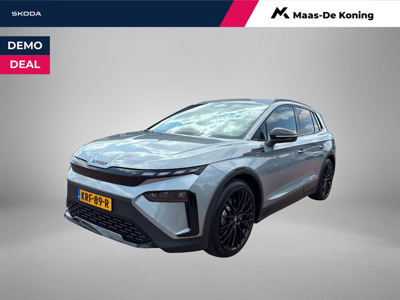 Skoda Elroq - 85 Sportline | Business Upgrade Plus | Black Pack | 21'' inch lichtmetalen velgen incl. Al - AutoWereld.nl