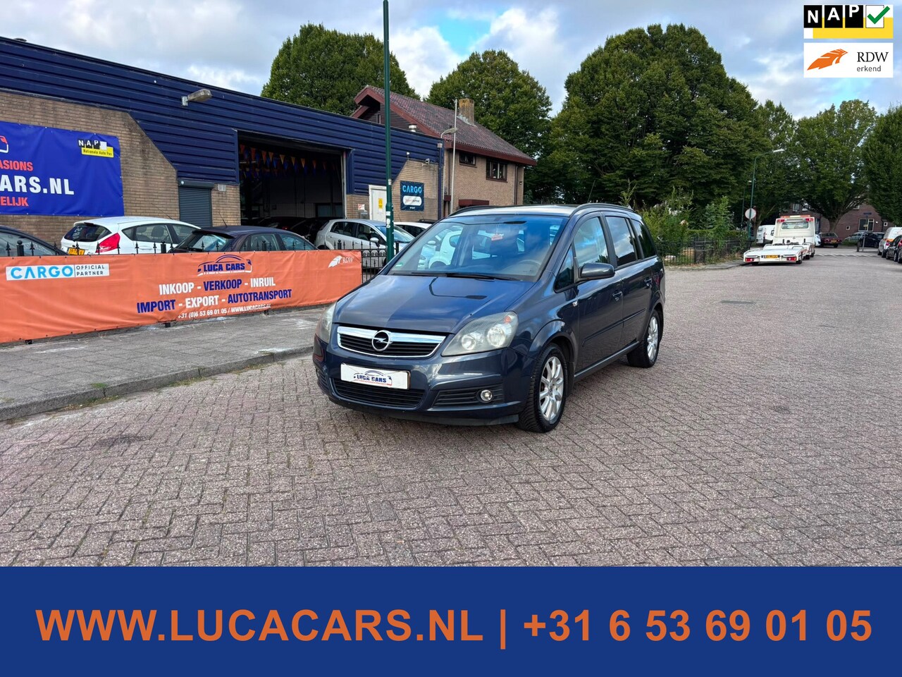 Opel Zafira - 2.2 Temptation Aut 2X SLEUTEL + BOEKJES! - AutoWereld.nl