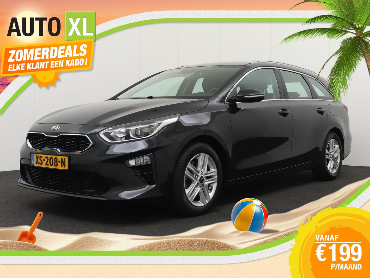Kia Cee'd Sportswagon - Ceed 1.0 T-GDi DynamicLine Carplay Camera Cruise - AutoWereld.nl