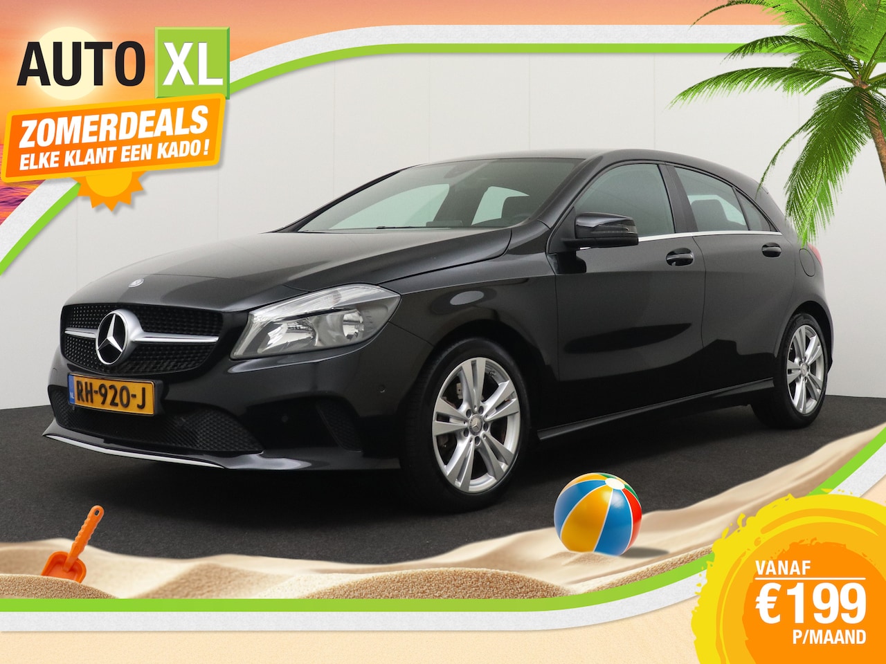 Mercedes-Benz A-klasse - 180 123 PK Aut. Sport H-Leder/Sportstoelen Climate - AutoWereld.nl