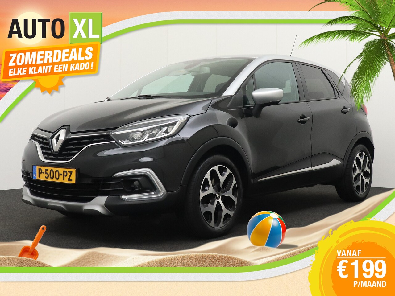 Renault Captur - 1.3 150 PK Aut. TCe Intens Half-Leder Camera Stoelverw. - AutoWereld.nl