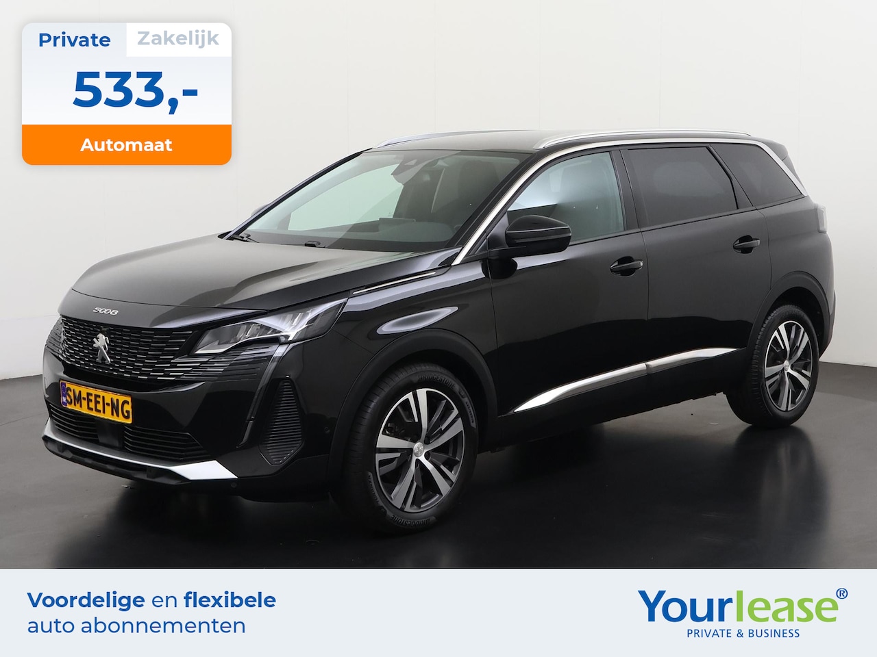 Peugeot 5008 - 1.2 PureTech Allure Pack 7p. | All-in 533,- Private Lease | Direct uit voorraad - AutoWereld.nl