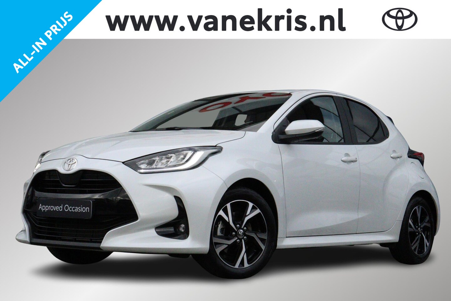 Toyota Yaris - 1.5 Hybrid 115 First Edition, Apple Carplay, ,Lendensteun verstellen, Adaptieve Cruise Con - AutoWereld.nl