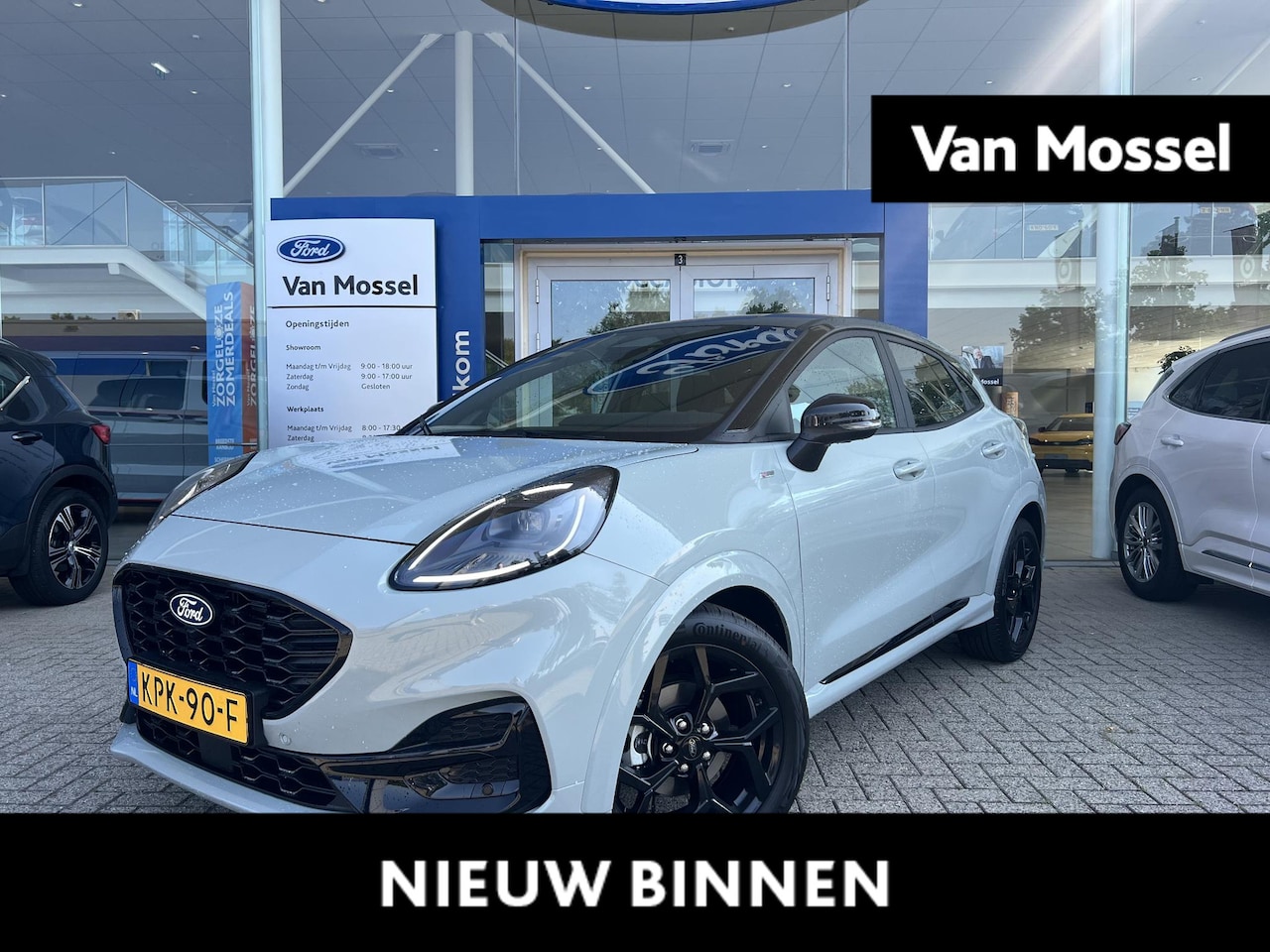Ford Puma - 1.0 EcoBoost Hybrid ST-Line | 155PK! | Automaat | Black Package | DEMO | Stoel/stuur voorr - AutoWereld.nl