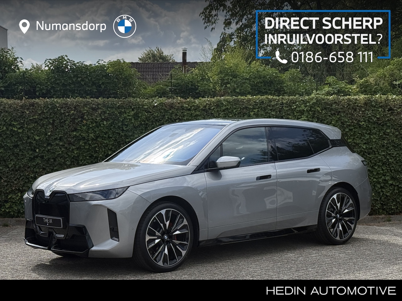 BMW iX - xDrive45 | M-Sport Pro | 23'' | Luchtvering | Soft-Close | Panorama. | Stoelvent. | Driv. - AutoWereld.nl