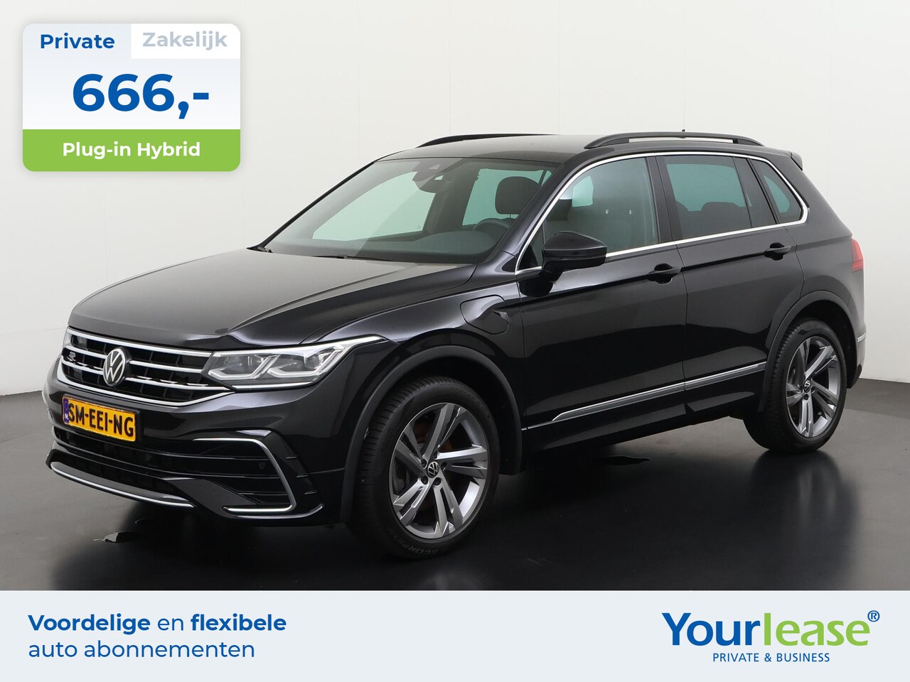 Volkswagen Tiguan - 1.4 TSI eHybrid R-Line | All-in 666,- Private Lease | Direct uit voorraad - AutoWereld.nl