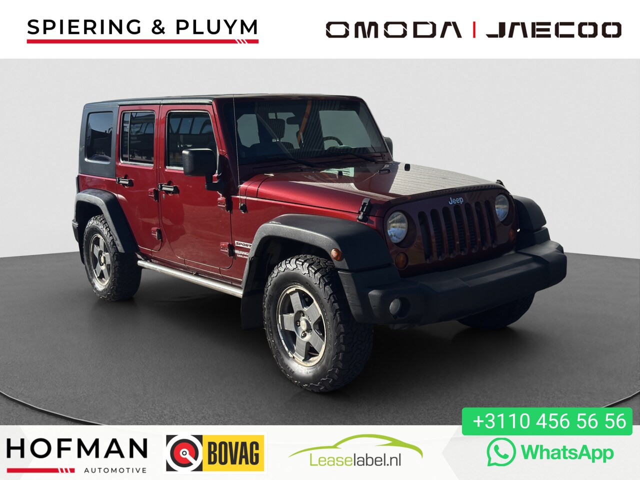 Jeep Wrangler Unlimited - 2.8 CRD High Sport | Trekhaak | Cruise | 4X4 | Euro4 - AutoWereld.nl