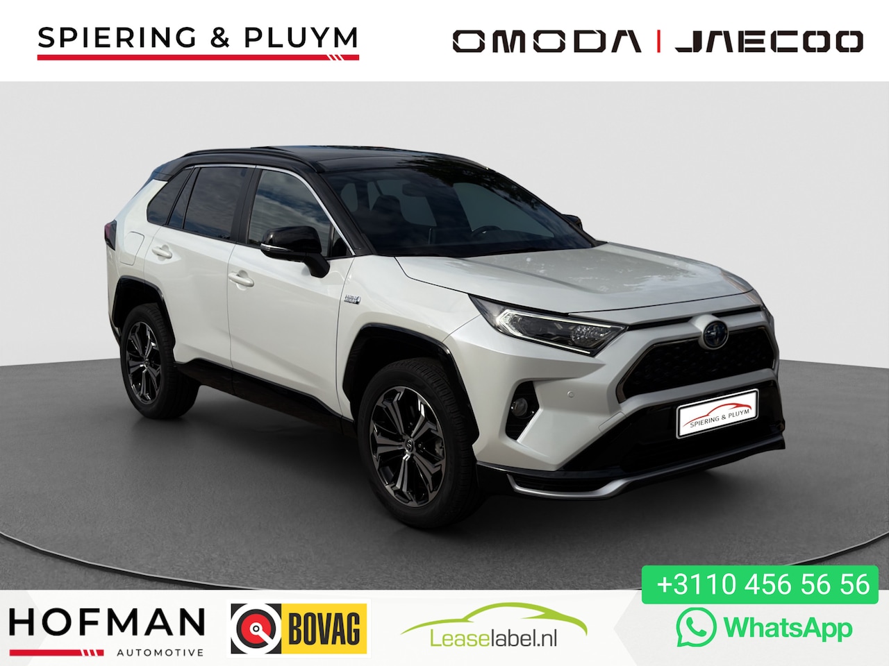 Toyota RAV4 - 2.5 Plug-in AWD Bi-Tone Plus | Panorama | 360 Camera | Stoelventilatie - AutoWereld.nl
