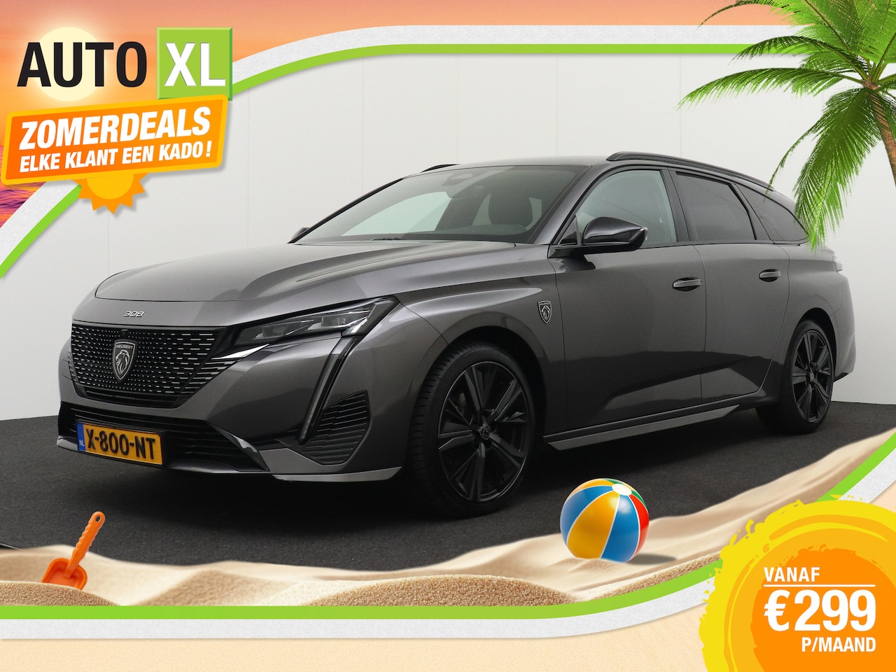 Peugeot 308 SW - 1.2T 131 PK Aut. GT Adap. Cruise 360' Camera Memory - AutoWereld.nl
