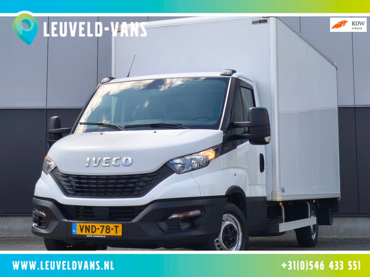 Iveco Daily - 35S14V BAKWAGEN MET LAADKLEP AIRCO CAMERA - AutoWereld.nl