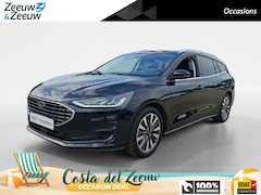 Ford Focus Wagon - 1.0 EcoBoost Hybrid Titanium X | Dealeronderhouden | Stoel- stuur en voorruitverwarming |