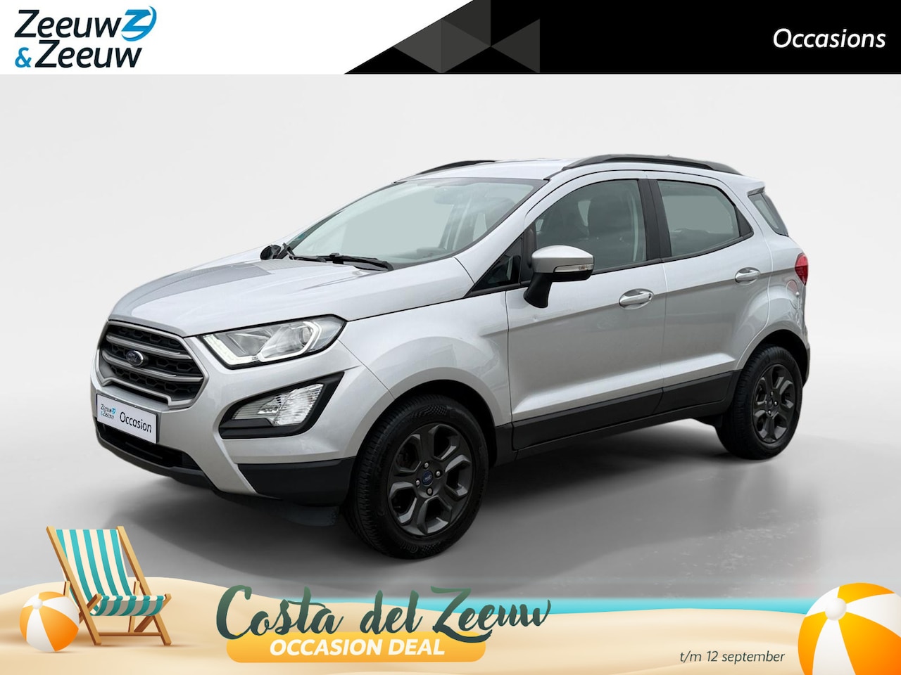 Ford EcoSport - 1.0 EcoBoost Trend Ultimate | Dealer onderhouden | NL auto | Cruise control | Parkeersenso - AutoWereld.nl