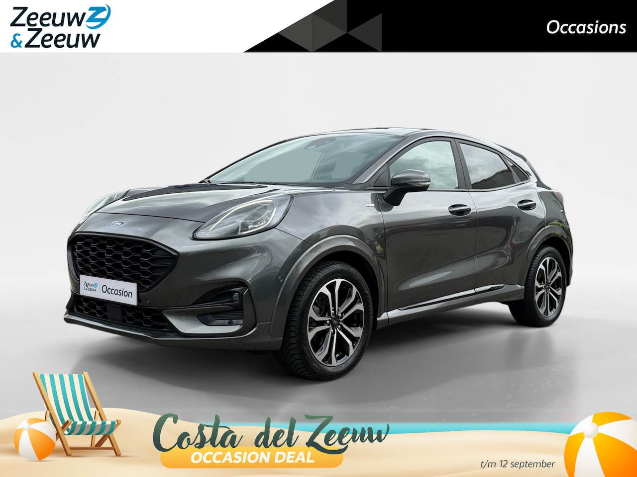 Ford Puma - 1.0 EcoBoost Hybrid ST-Line | Automaat | Adapt. Cruise control | BLIS | Winter pack | Park - AutoWereld.nl