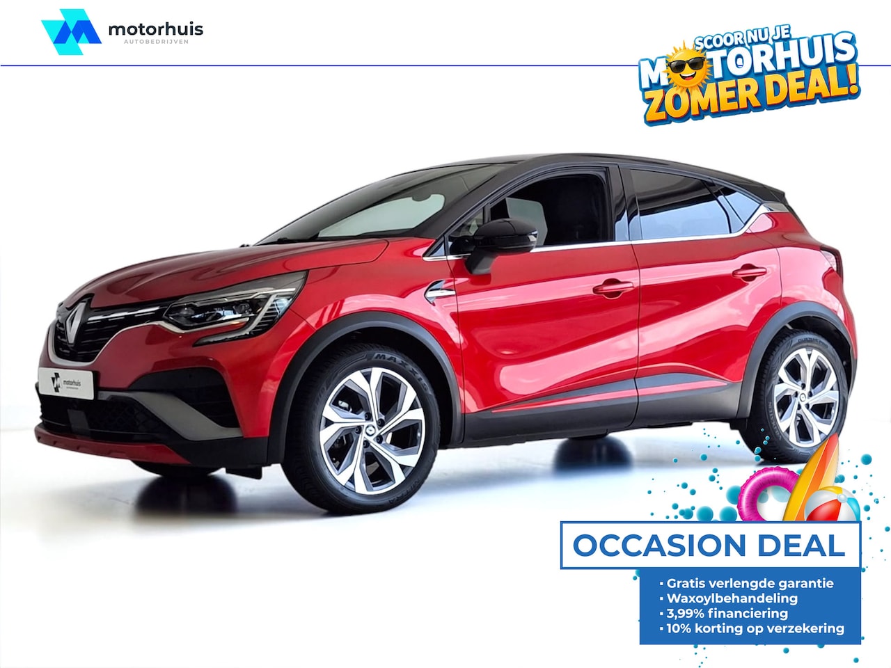 Renault Captur - 1.6 E-Tech Hybrid 145 R.S. Line | Apple Carplay/Android Auto|telefoonintegratie premium | - AutoWereld.nl
