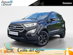 Ford EcoSport - 1.0 EcoBoost Trend Ultimate | NL Auto | Privacy Glass | Navigatie | Zwarte Lichtmetalen ve