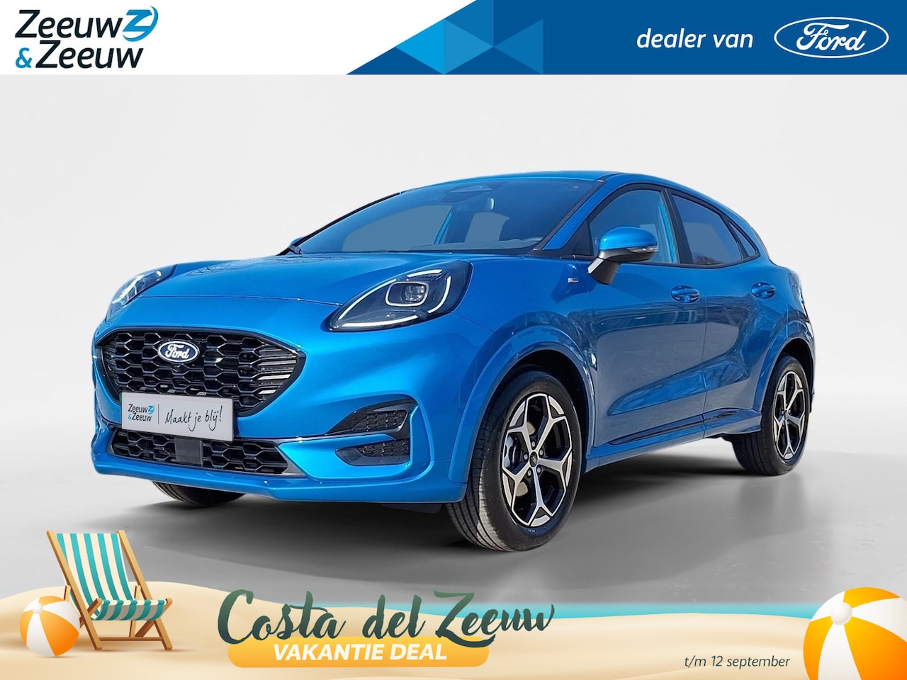 Ford Puma - 1.0 EcoBoost Hybrid ST-Line | Winterpack | Camera | Climate Control | 17" Lichtmetaal | Ap - AutoWereld.nl