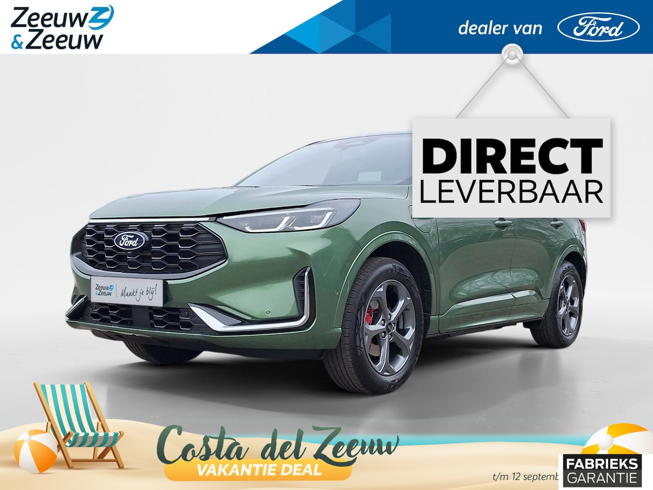 Ford Kuga - 2.5 PHEV ST-Line X Nieuw te bestellen | Winterpack | El. Trekhaak | 18" Lichtmetaal | 360C - AutoWereld.nl