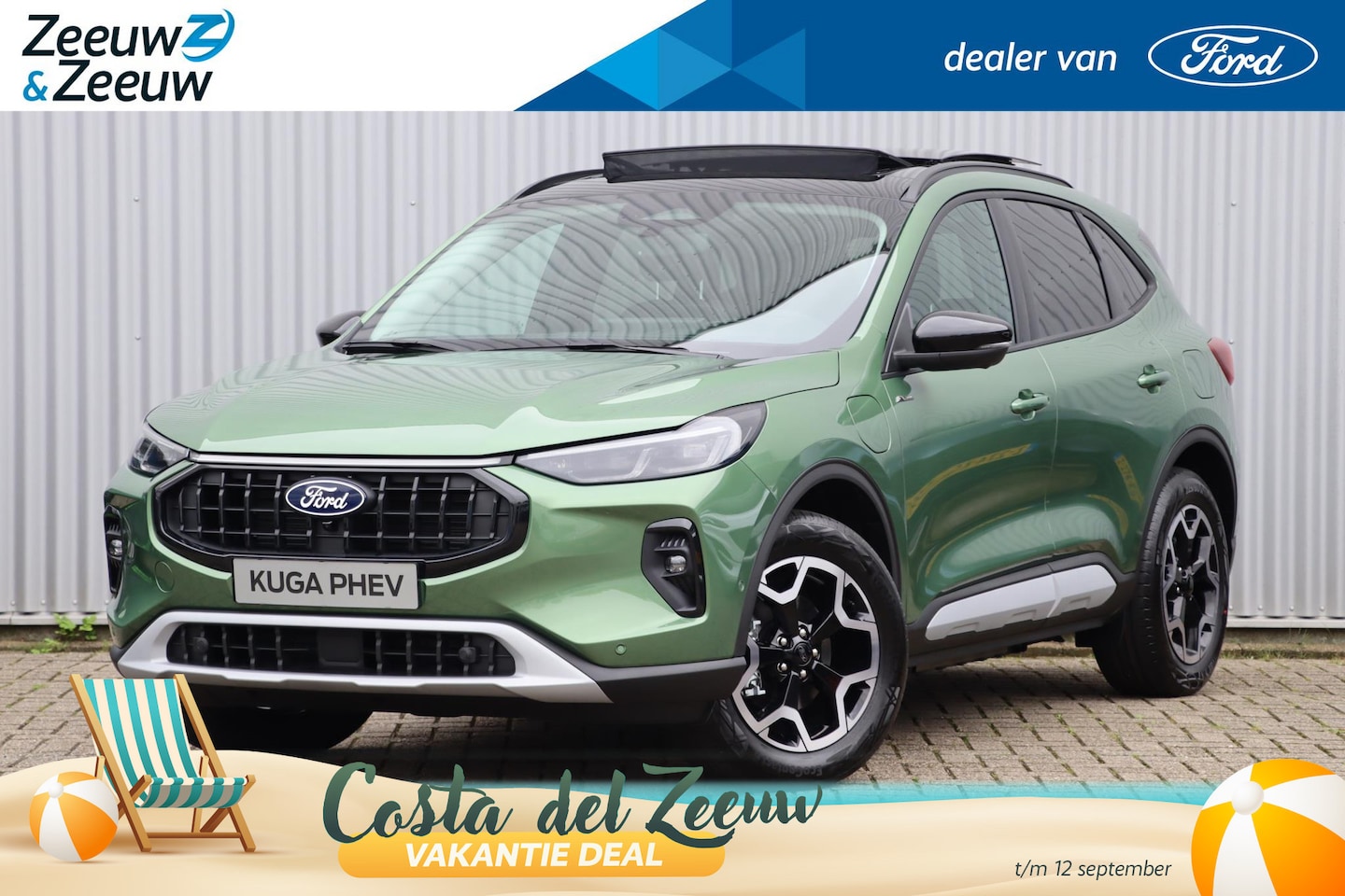 Ford Kuga - 2.5 PHEV Active X | Nieuw te bestellen | €4.000,- korting | 2100kg trekgewicht | 0,99% ren - AutoWereld.nl