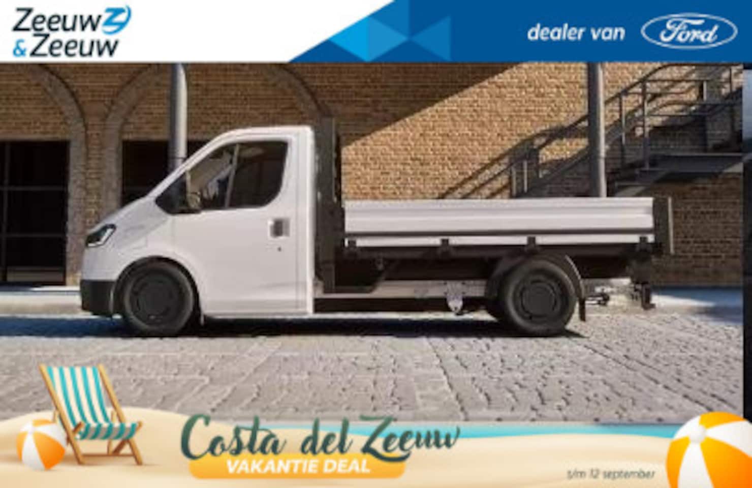 Ford Transit City - 330 Chassis Cabine Trend L2 56 kWh 150 pk FWD | 12,3 scherm met apple car play & android a - AutoWereld.nl