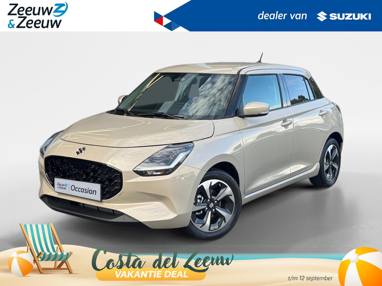 Suzuki Swift - 1.2 Style Smart Hybrid | NU €2.200.- KORTING | Stoelverwarming | Climate Control | meerpri - AutoWereld.nl