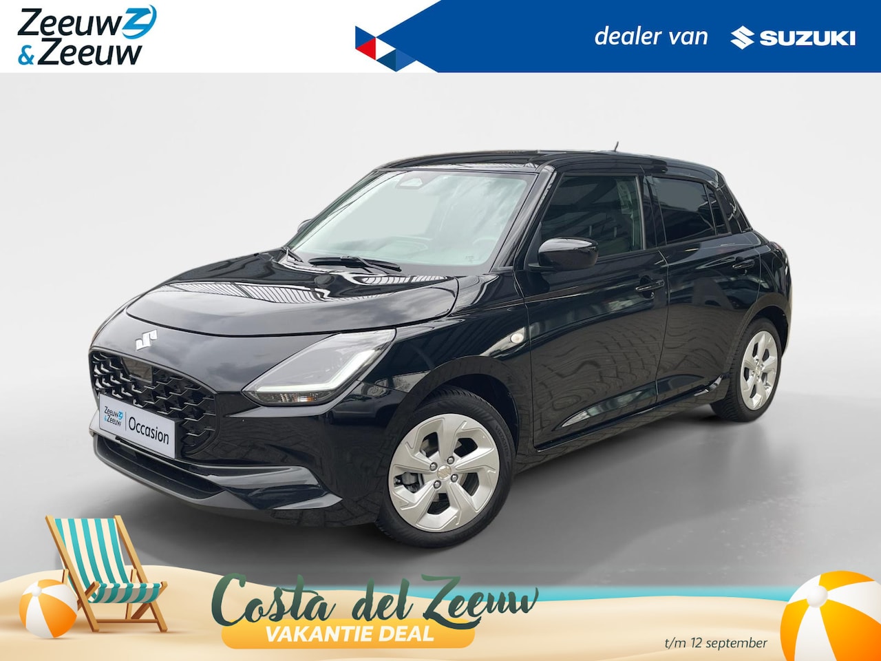Suzuki Swift - 1.2 Select Smart Hybrid | 16" lichtmetalen velgen | Apple CarPlay® & Android Auto™ | Stoel - AutoWereld.nl