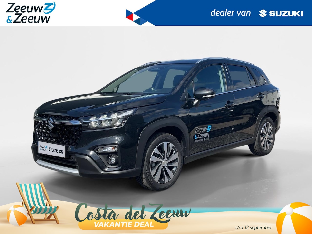 Suzuki S-Cross - 1.4 Boosterjet Style Hybrid | €1.850.- korting | 17inch lichtmetalen velgen | 360camera | - AutoWereld.nl