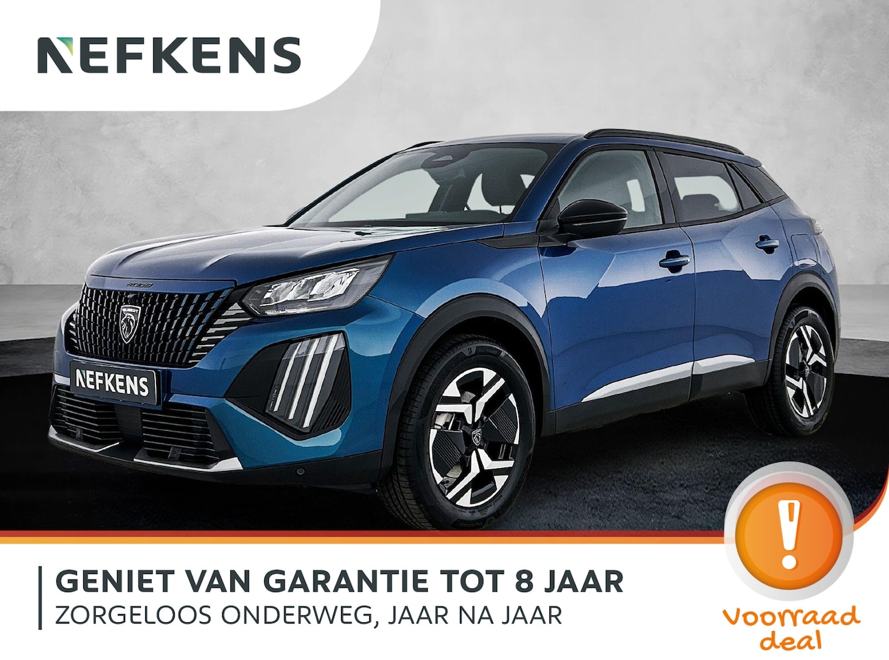 Peugeot 2008 - 1.2 Hybrid 145pk Allure | Voorraaddeal! | Navigatie | Climate control | Adaptive cruise co - AutoWereld.nl