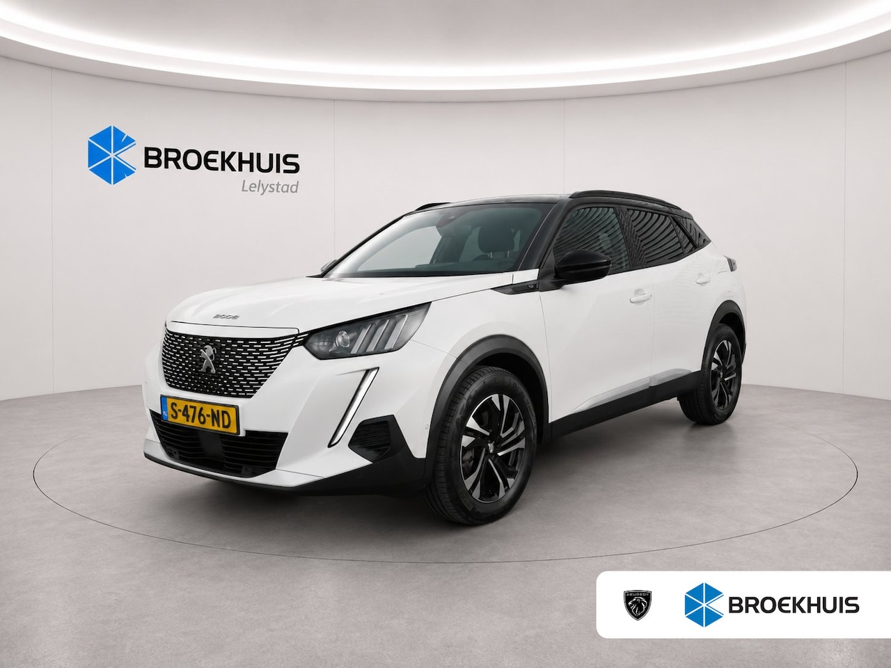 Peugeot e-2008 - 50KWH 136PK GT PACK AUTOMAAT / NAVI / LEDER / CLIMA / PDC / 17" LMV / CAMERA / KEYLESS / F - AutoWereld.nl