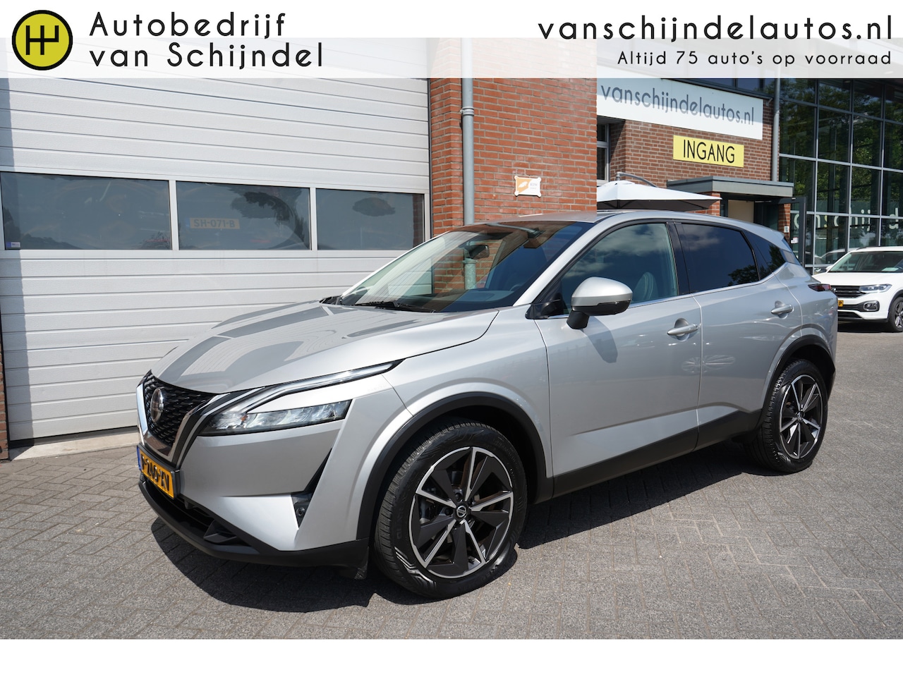 Nissan Qashqai - 1.3 MHEV 158PK XTRONIC N-STYLE LUXE ORIGINEEL NEDERLANDS 360CAMERA 19INCH ANDROID/APPLECAR - AutoWereld.nl