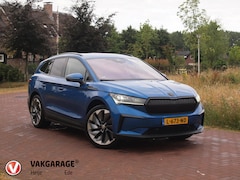 Skoda Enyaq iV - 80 First Edition | Camera | Trekhaak | Leer | Warmtepomp | Sfeerverlichting | Apple Carpla