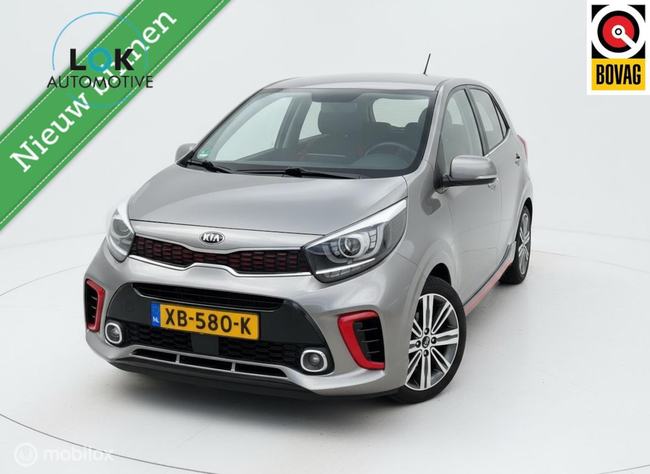 Kia Picanto - 1.0 T-GDI GT-Line CAMERA|LED|LEDER|STOELVERW| - AutoWereld.nl