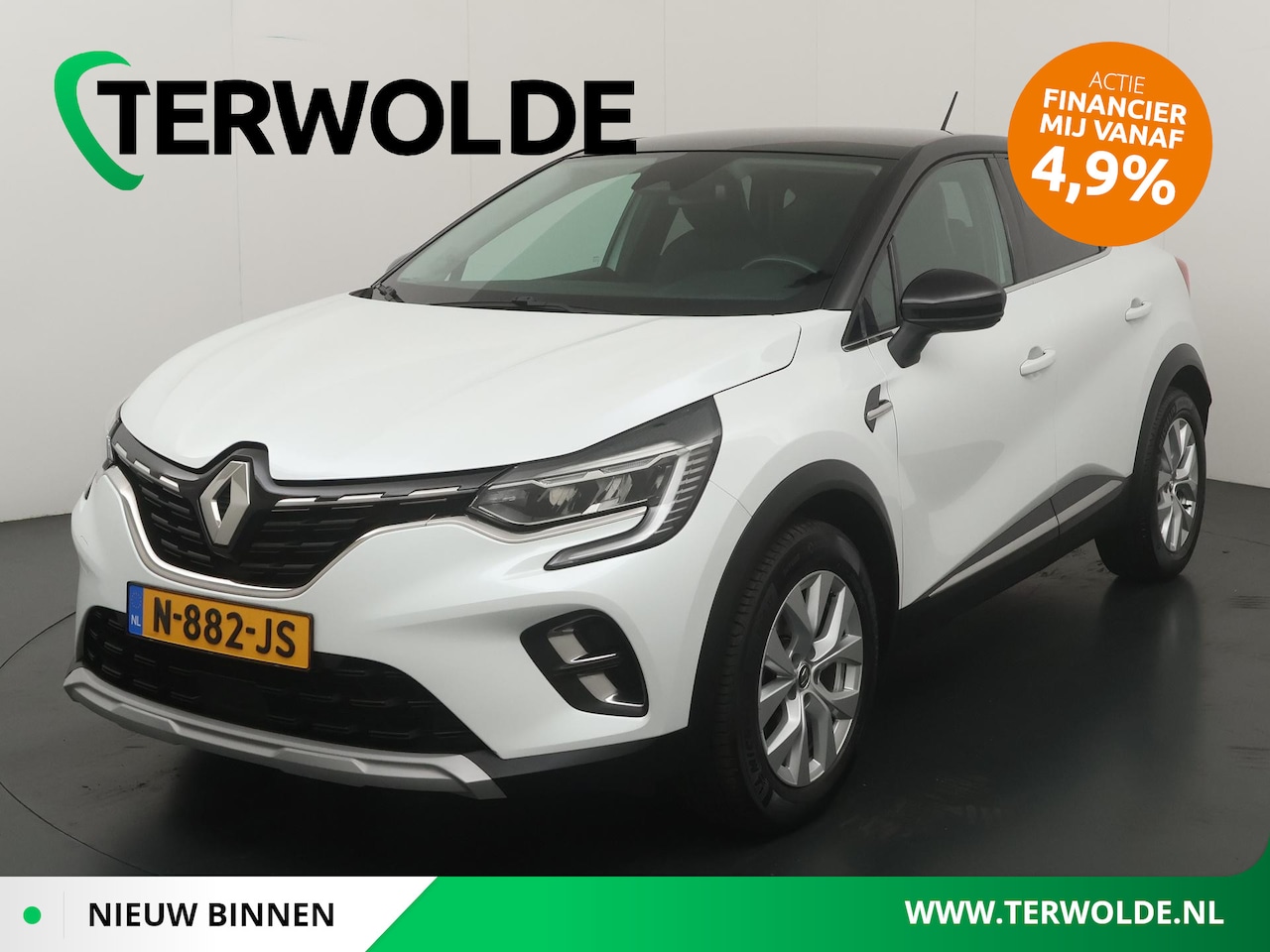 Renault Captur - TCe 100 Intens | Navigatie | Parkeersensoren | - AutoWereld.nl