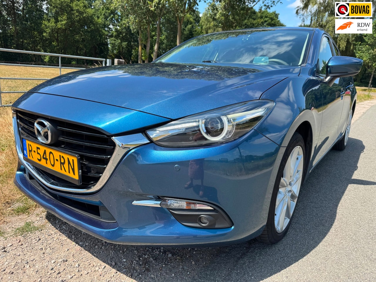 Mazda 3 - 2.0 SkyActiv-G 120 TS+ camera|stoel+stuurverwarming|trekhaak - AutoWereld.nl