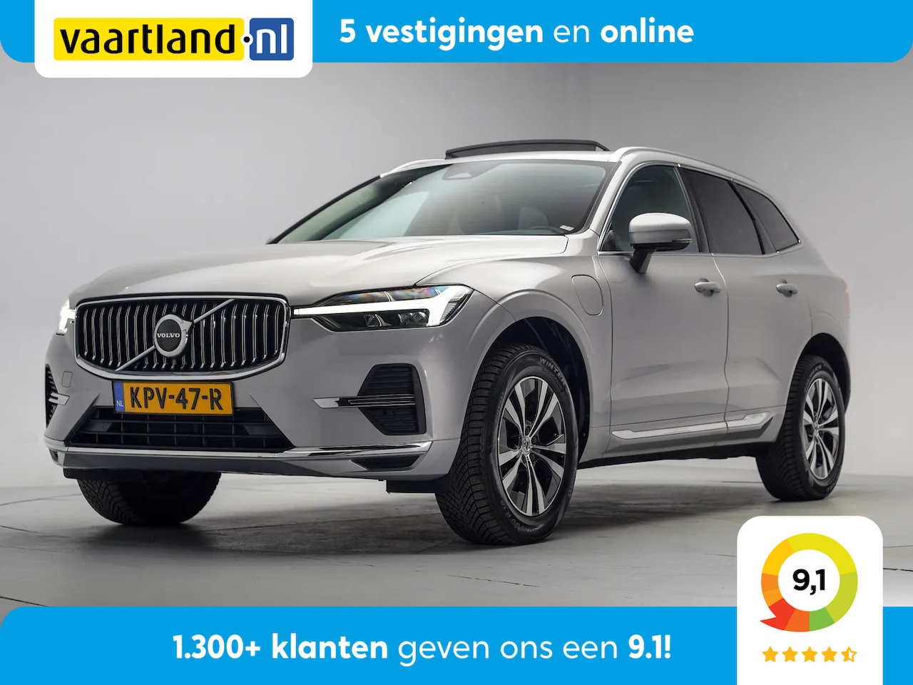 Volvo XC60 - 2.0 Recharge T6 AWD Inscription [ Panorama Leder Stoel-en stuurverwarming ] - AutoWereld.nl