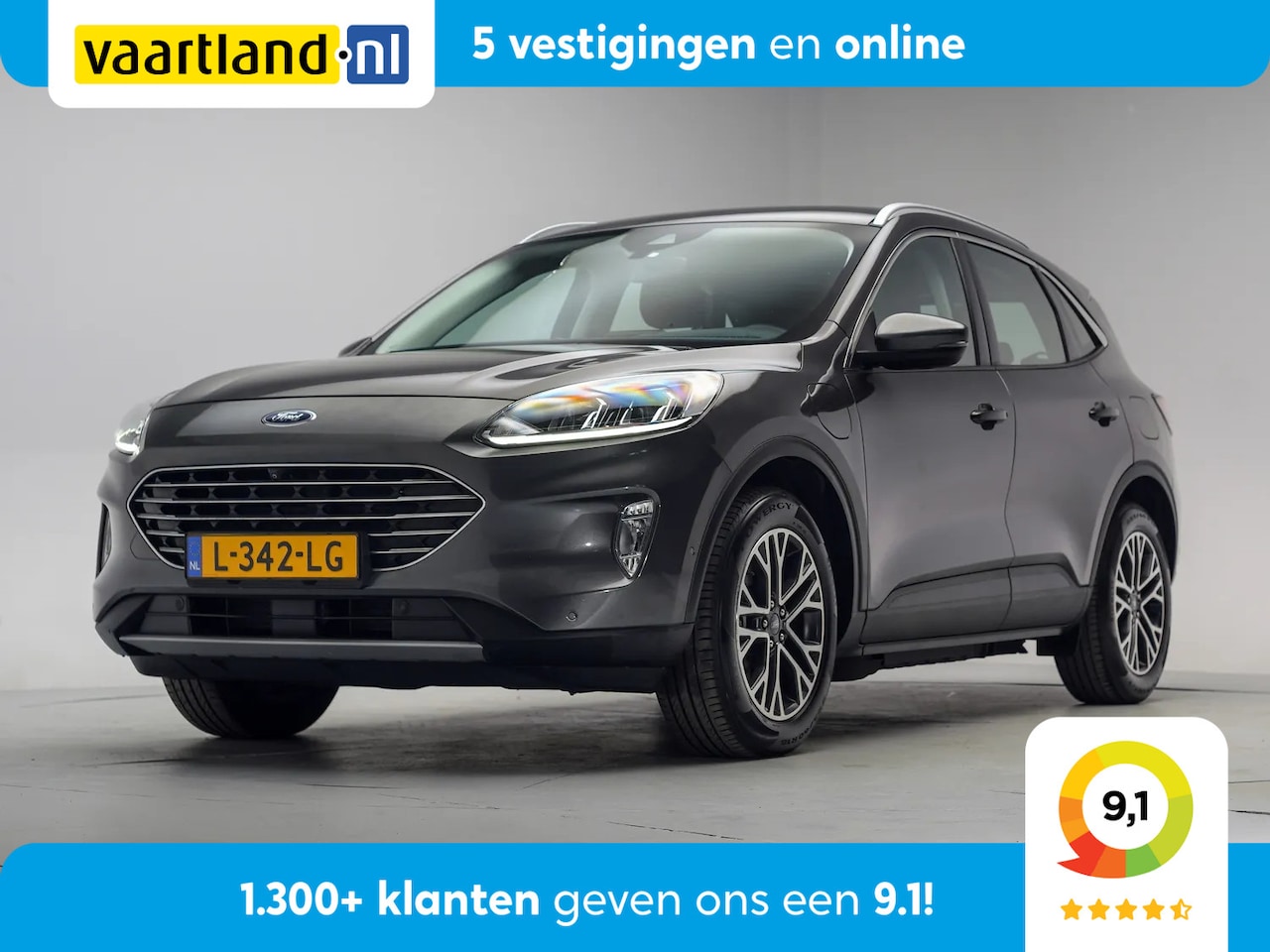 Ford Kuga - 2.5 PHEV Titanium Aut. [ Adapt.cruise Winterpakket Camera ] - AutoWereld.nl
