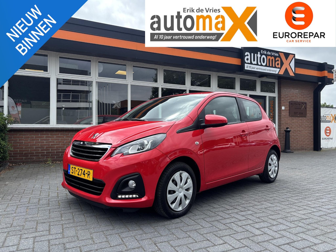Peugeot 108 - 1.0 e-VTi Active |Bleutooth|Airco| - AutoWereld.nl