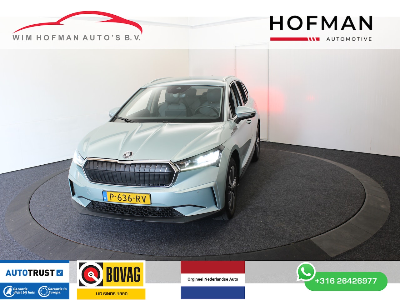 Skoda Enyaq iV - 80 Comf Plus Trekhaak 360º Camera Dodeh detec - AutoWereld.nl