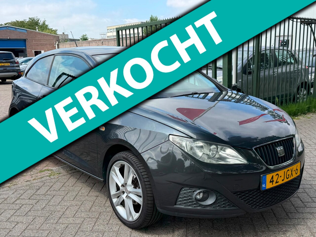 SEAT Ibiza SC - 1.4 Sport-up 1e eigenaar lage km org nl auto cruis control airco elektrische ramen - AutoWereld.nl