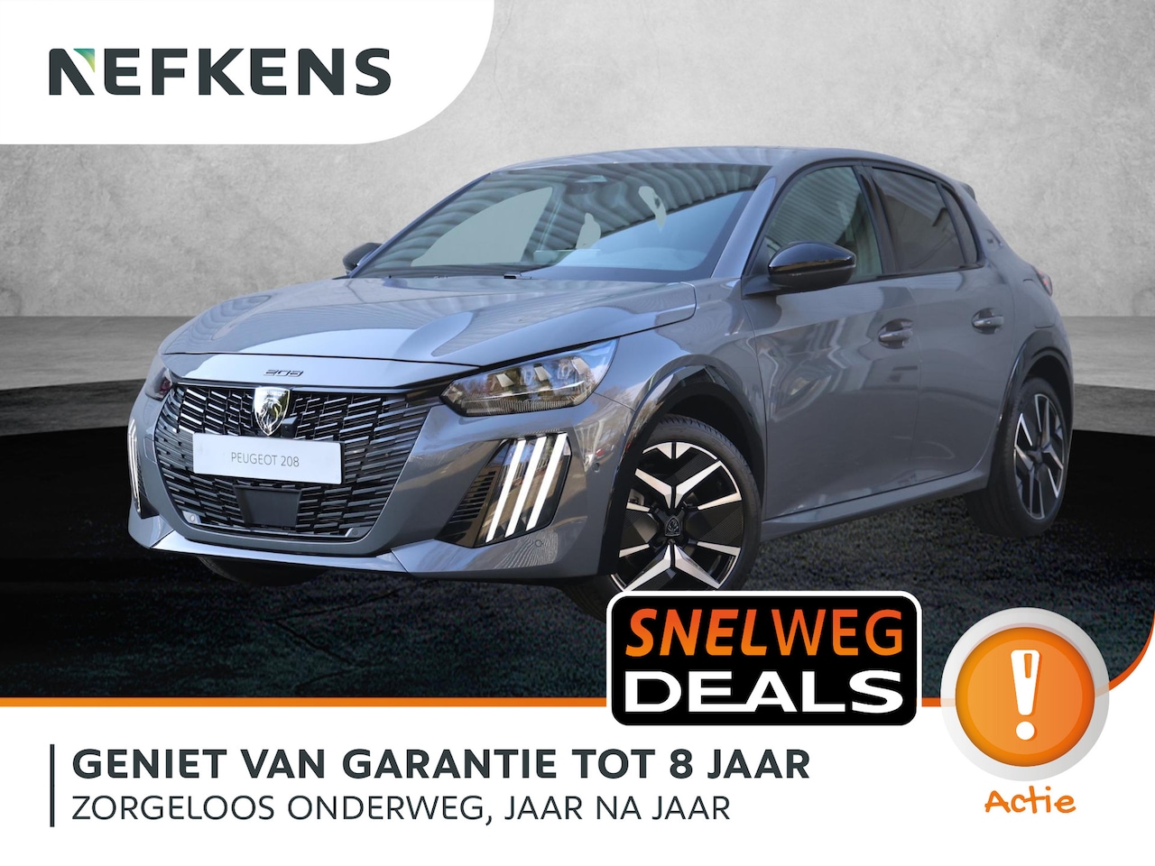 Peugeot 208 - 1.2 Hybrid 110 e-DCS6 GT | Full LED koplampen | Cruise control adaptief | Keyless Entry | - AutoWereld.nl