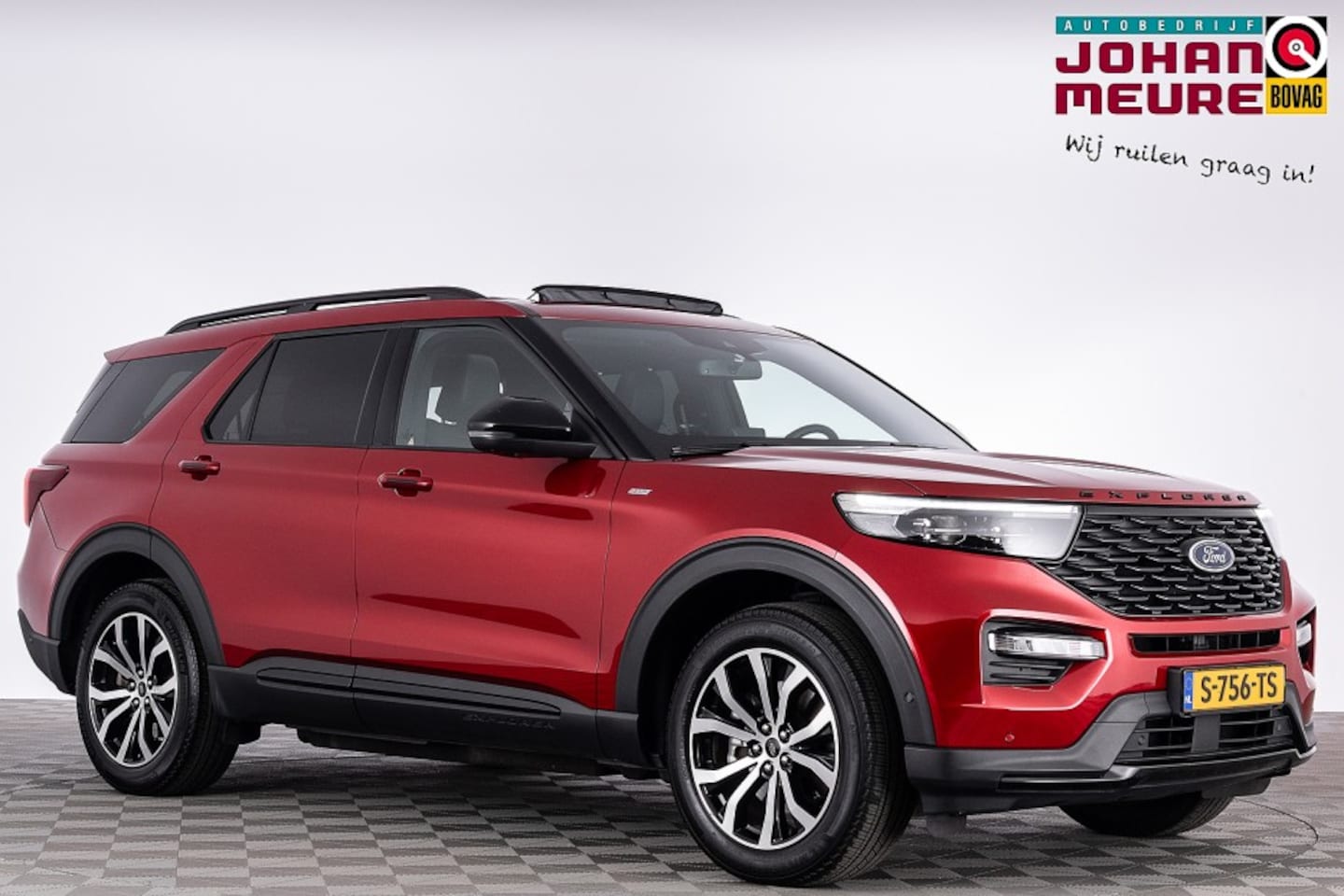 Ford Explorer - 3.0 V6 Ecoboost PHEV ST-Line | 7-Persoons | PANORAMADAK | LEDER | B&O ✅ 1e Eigenaar - AutoWereld.nl