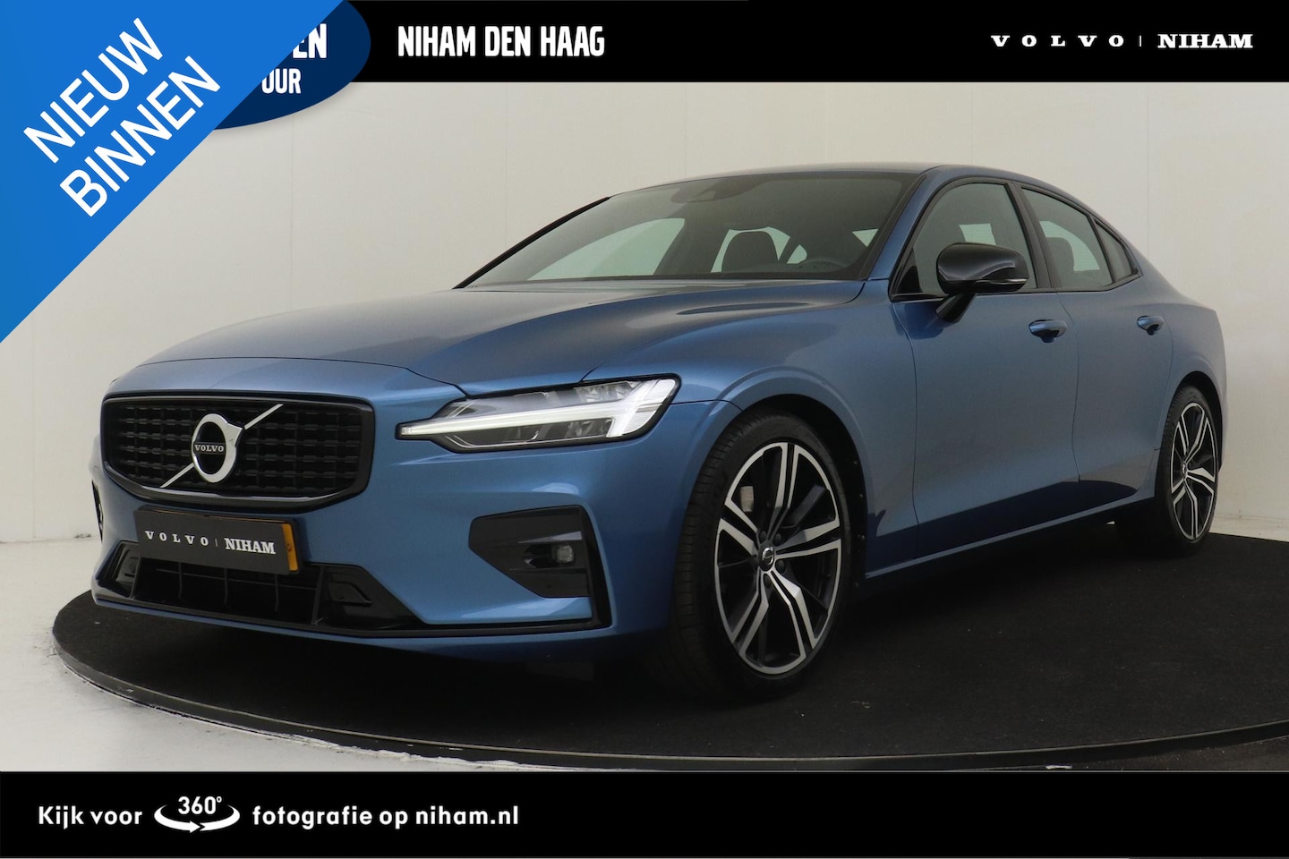 Volvo S60 - B3 (M-HYBRID) R-DESIGN -CAMERA|POWER-SEAT|KEYLESS|ADAP.CRUISE|BLIS|CARPLAY|19" - AutoWereld.nl