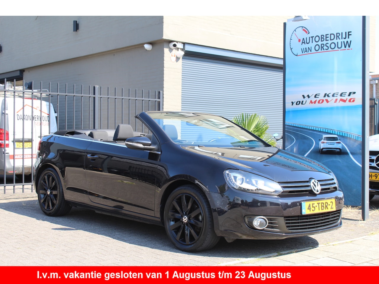 Volkswagen Golf Cabriolet - 1.2 TSI Black-line BlueMotion Navi Lmv Clima Cruise C. - AutoWereld.nl