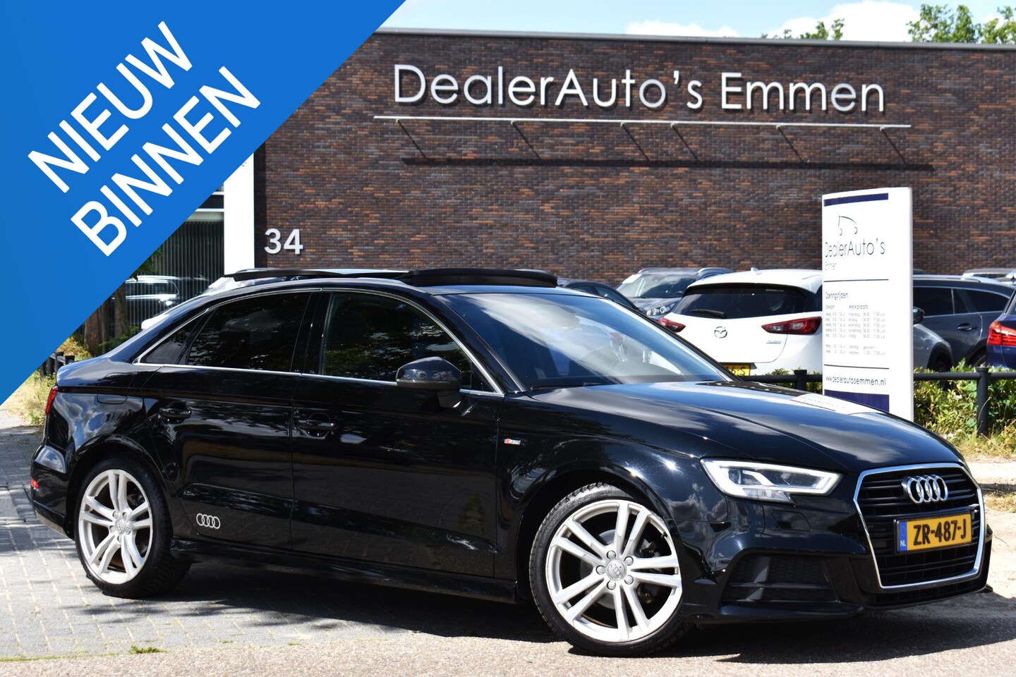 Audi A3 Limousine - 30 TFSI S Line PANODAK LMV VIRTUAL NAVI - AutoWereld.nl