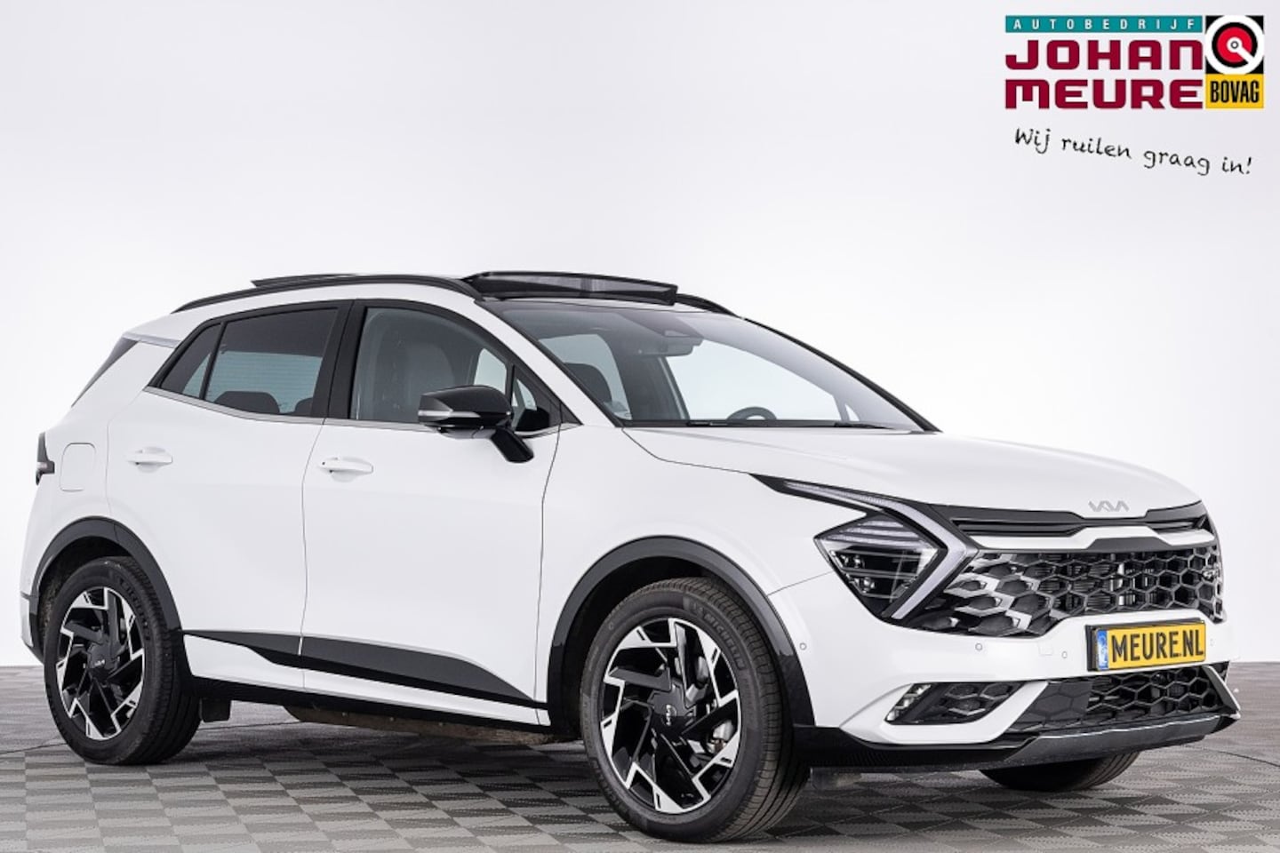 Kia Sportage - 1.6 T-GDI Plug-in Hybrid AWD GT-PlusLine | PANORAMADAK | LEDER | Full LED | NAVI | ECC - AutoWereld.nl