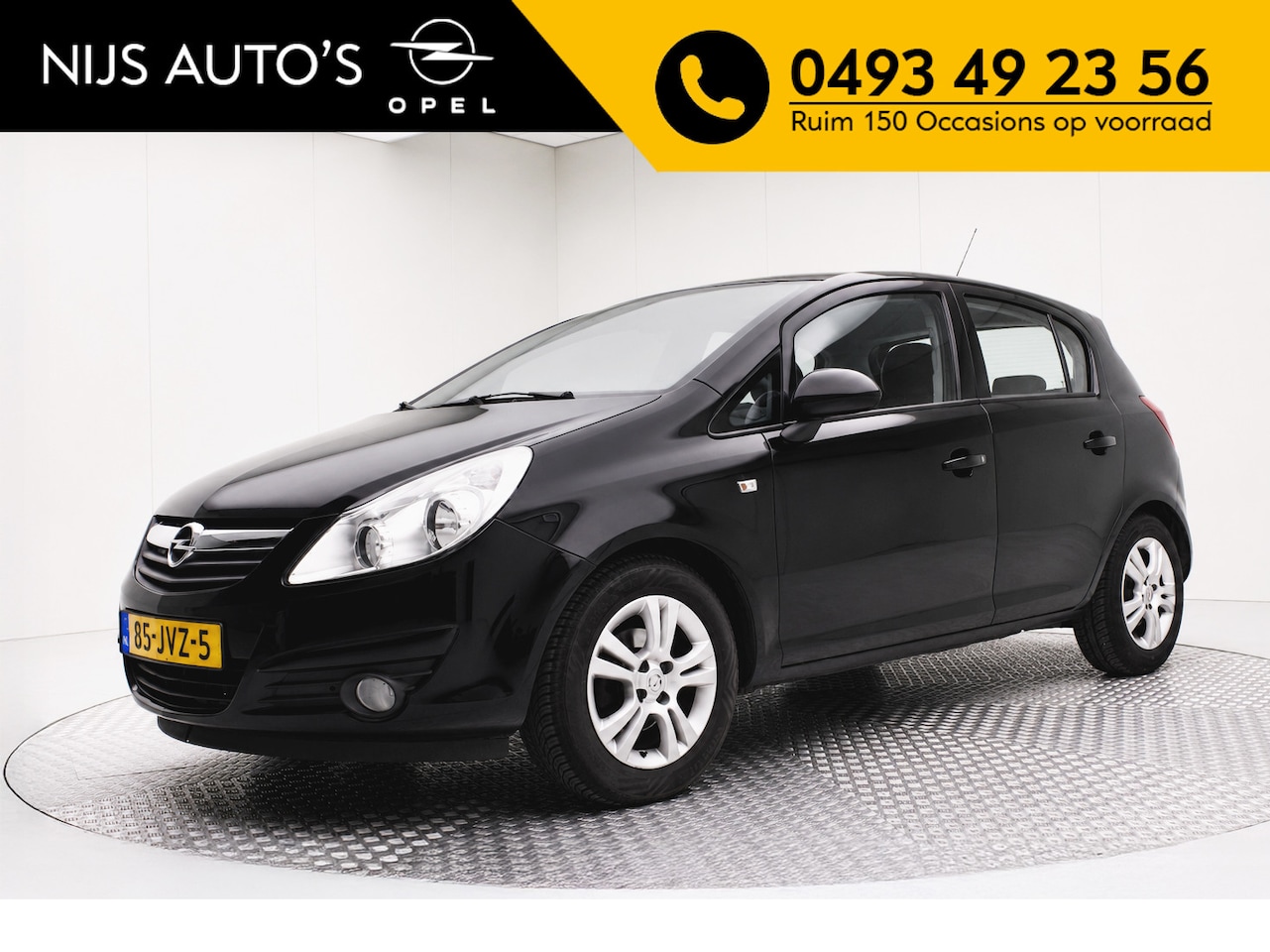 Opel Corsa - 1.4-16V Enjoy | Airco / Cruise / Radio mp3 CD / PDC Achter / LMV - AutoWereld.nl