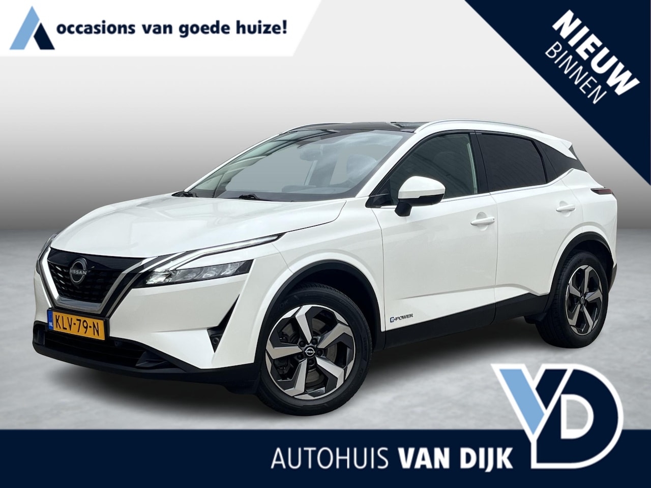 Nissan Qashqai - 1.5 e-Power Business Premium | Navi/Clima/Adapt.Cruise/Pano.Dak/360° Camera/Apple CarPlay- - AutoWereld.nl